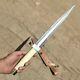 17 Handmade Dagger Knife Handmade Fixed Blade Raisin Handle 0066
