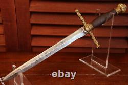 1700s Antique British, French, Brass Handle, Dagger, Knife 15, Nice, No Sword