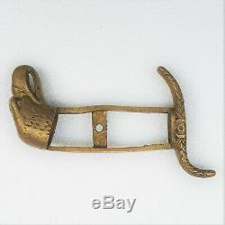 19th Century Brass Sword Handle with Eagle Head from American Spanish War