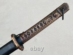37 Vintage Military Japanese Army Sword Katana Brass Handle Blade Serial Number
