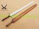 42 High Carbon Steel Custom Handmade Rose Wood Handle Sword