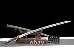 98 Type Military Sword Japan Samurai Katana Brass Handle Sharp High Carbon Steel