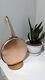 All Clad Cop R Chef 12 Round Copper/Stainless Steel Crepes Pan Brass Handle EUC