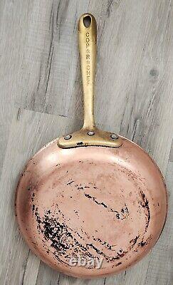All-clad Coprchef (10-1/2'') Copper Fry Pan With Brass Handle