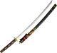 Art Gladius Katana Sword 29 Carbon Steel Blade Wood Handle withLeather/Brass Metal