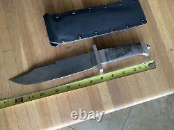 BladeHandler Custom Cold Steel USA Bush Ranger Carbon V Steel Fixed Blade Knife