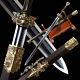 Brass Fittings Dragon JIan Han Dynasty Saber Chinese Damascus Steel Sharp Sword