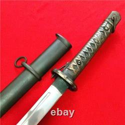 Brass Handle Steel Saya Matching Number Japanese NCO Sword Samurai Katana S210