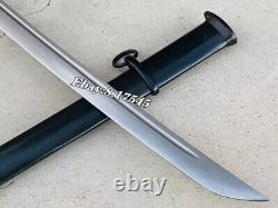 Brass Handle/Steel Sheath Japanese Saber Sword Military Katana High Carbon Steel