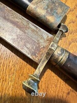 Brass Mounted Hunting Sword, Seitengewehr Jagers sword
