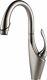 Brizo Vuelo Pullout Spray Single Handle Kitchen Faucet, Stainless Steel