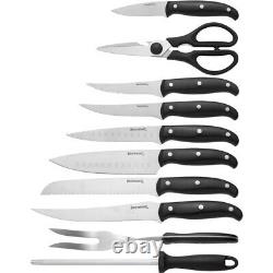 Browning Kitchen Cutlery Set Knife 1.4116 Steel Blade Black Pakkawood Handle