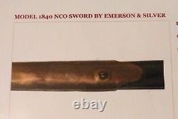 Civil War 1863 N. C. O. Sword By Roby