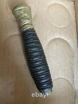 Civil war US model 1860 officers sword grip solid brass presention grade