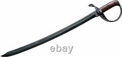 Cold Steel Hybrid Cutlass Left Sword 25 1055 Carbon Steel Blade Wood Handle