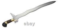 Cold Steel Kris Sword Fixed 26 1060 High Carbon Steel Blade Hardwood Handle