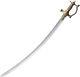 Cold Steel Talwar Sword Carbon Steel Blade Detailed Brass Handle 88EITB