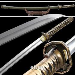 Copper Handle 98Type Military Sword Spring Steel Japan Samurai Katana Steel SAYA
