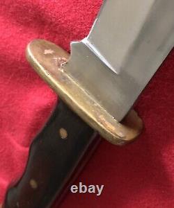 Custom Bowie Knife Show Sample 7 Blade 11.75 Overall-rosewood Handles