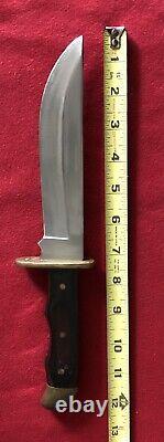 Custom Bowie Knife Show Sample 7 Blade 11.75 Overall-rosewood Handles