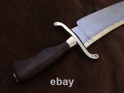 Custom Handmade 5160 Spring Steel Alamo Musso Bowie Knife True Replica, JimBowi