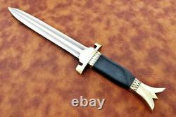 Custom Handmade Steel Dagger Hunting Knife, Art knife, Hand forged Knife GIFT