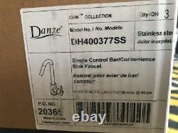 Danze DH400377SS CAIN Single Handle Pull-Down Kitchen Faucet, Stainless Steel N