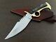 Daryl Dixon knife D2 STEEL hunting knife handmade bowie knife with brass handle