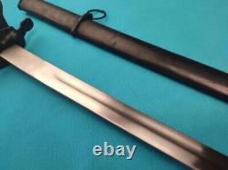 European Cavalry Saber Sword Copper Big BRASS Handle Guard Metal Sheath