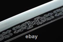 Exquisite BRASS Handle Outdoor Battle SwordSaber Sharp Manganese Steel Blad
