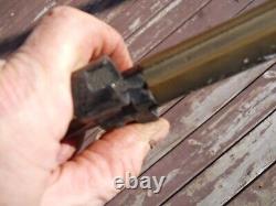 French M1886 Lebel Bayonet & matchedScabbard Rosalie 20.5 In. Blade brass handle