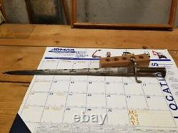 German Model 1871 Dress Bayonet Brass Handle Etched Blade Engraved Blade Pre WW1