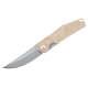 Giant Mouse Clyde Natural Canvas Handles with Brass Hardware 3in Elmax Steel Blade