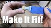 How I Fit My Guards And Bolsters Beginner Tips And Tricks Bladesmithing Knifemaking Blacksmithing