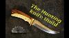 Hunting Knife Handle With Brass Inlay And Wood Build How To