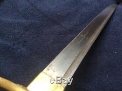 Japanese Imperial Navy Short sword dagger with Brass Handle