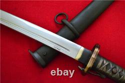 Japanese NCO Sword Samurai Katana Brass Handle Matching Number Steel Saya A754