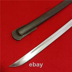 Japanese NCO Sword Samurai Katana Brass Handle Matching Number Steel Sheath A192