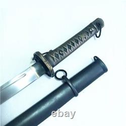Japanese NCO Sword Samurai Katana Brass Handle Steel Saya With Matching Number K