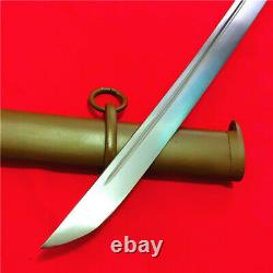 Japanese NCO Sword Samurai Katana Matching Number Brass Handle Steel Saya S33