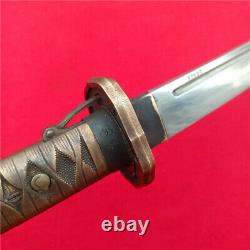 Japanese NCO Sword Samurai Katana Matching Number Brass Handle Steel Sheath F129