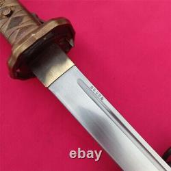 Japanese NCO Sword Samurai Katana Matching Number Brass Handle Steel Sheath JP S