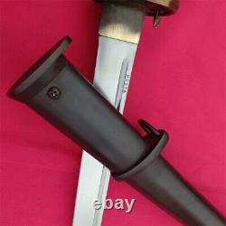 Japanese NCO Sword Samurai Katana Matching Number Brass Handle Steel Sheath JP S