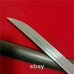 Japanese NCO Sword Samurai Katana Signed Blade Brass Handle Steel Scabbard S125