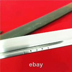 Japanese NCO Sword Samurai Katana Signed Blade Brass Handle Steel Sheath S869