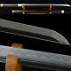 Japanese Ninja Straight Sword Knife Katana Steel with Clay Tempered Sharp #2207