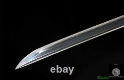 Japanese Sect Tachi Sword Katana T10 Steel Shingane Honsanmai Blade Sharp #2203