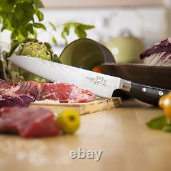 KUMA Japanese Damascus Steel Chef Knife Sharp Professional 8 Kitchen Knives