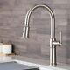 Kraus KPF-1682SFS Sellette Single Handle Pull-Down Kitchen Faucet, Stainless