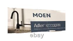 MOEN Adler Single-Handle Pull-Down Sprayer Kitchen Faucet Bronze